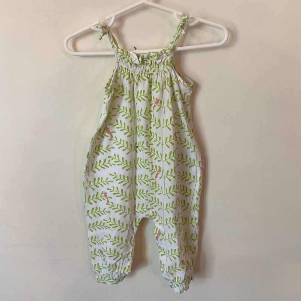 Girl’s Baby Gap Tank Top Jumpsuit Jungle Print